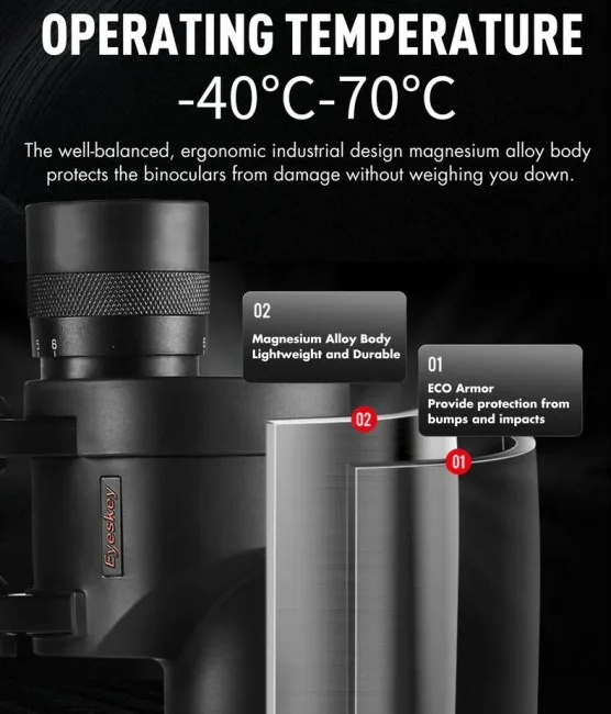Бинокль Eyeskey Wind ED 6.5x32