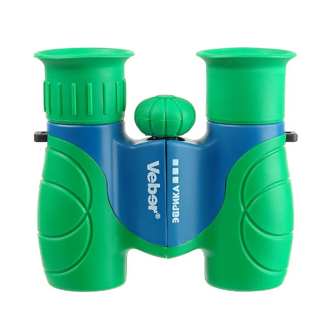Бинокль детский Veber Эврика 6x21 G/B (зелен/синий) Бинокль детский Veber Эврика 6x21 G/B (зелен/синий)