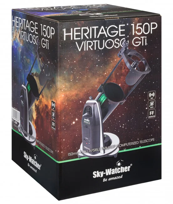 Телескоп Sky-Watcher Dob 150/750 Retractable Virtuoso GTi GOTO, настольный Телескоп Sky-Watcher Dob 150/750 Retractable Virtuoso GTi GOTO, настольный