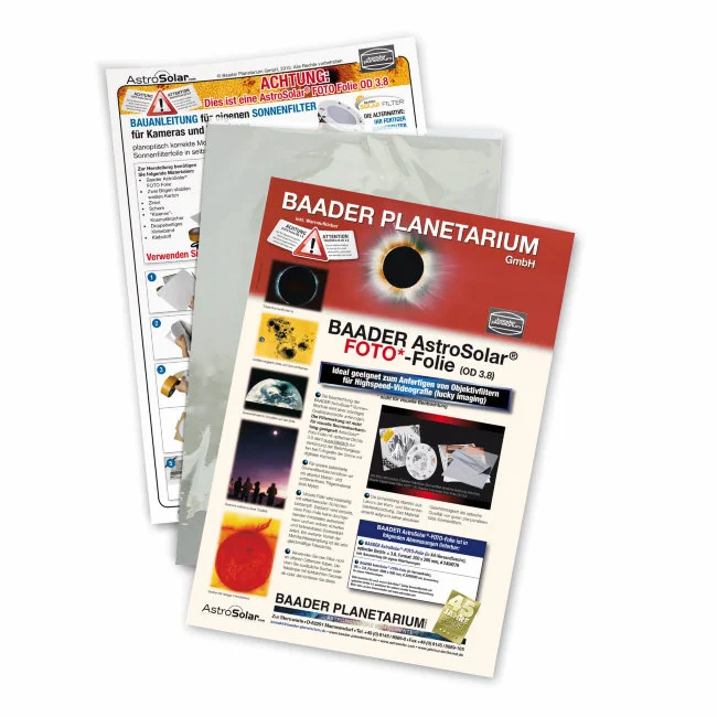 Пленка Baader Planetarium AstroSolar Photo, 20х30 см Пленка Baader Planetarium AstroSolar Photo, 20х30 см