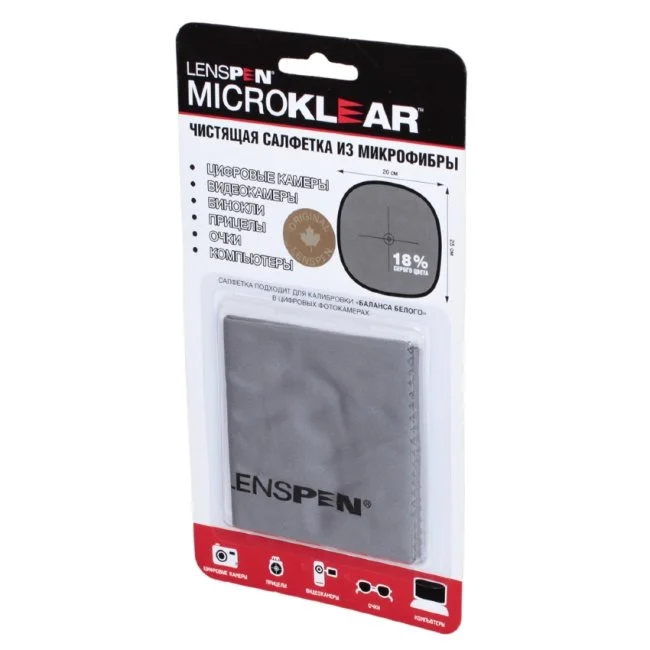 Чистящая салфетка из микрофибры LensPen MicroKlear (MK-1)