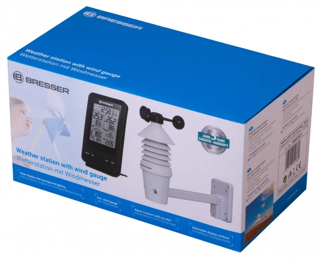 Анемометр (ветромер) Bresser «3 в 1», профессиональный Анемометр (ветромер) Bresser «3 в 1», профессиональный