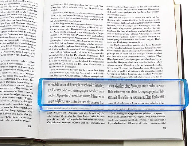 Лупа для чтения Veber 3x, 200х38 мм (7513) Лупа для чтения Veber 3x, 200х38 мм (7513)
