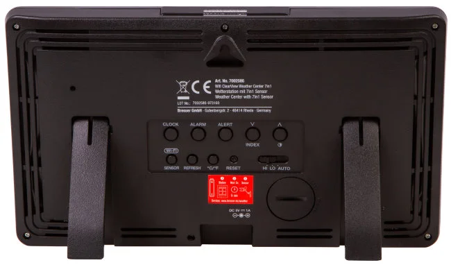 Метеостанция Bresser ClearView «7 в 1» Wi-Fi