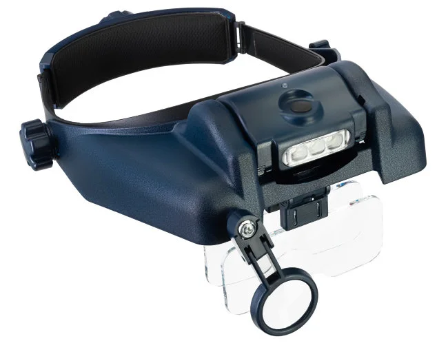 Лупа налобная с аккумулятором Discovery Crafts DHR 20