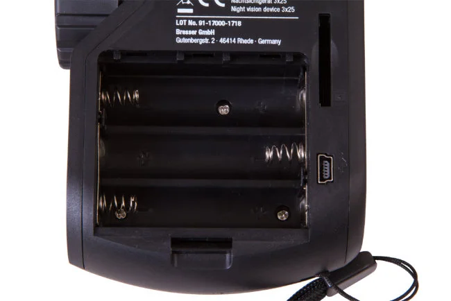 Монокуляр ночного видения цифровой Bresser National Geographic 3x25, с экраном Монокуляр ночного видения цифровой Bresser National Geographic 3x25, с экраном