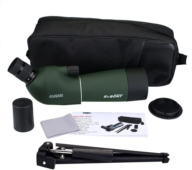 Зрительная труба SVBONY 20-60х60 (SV28)