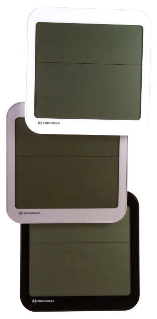 Часы настенные Bresser MyTime Meteotime LCD, белые