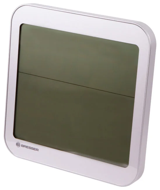 Часы настенные Bresser MyTime Meteotime LCD, белые