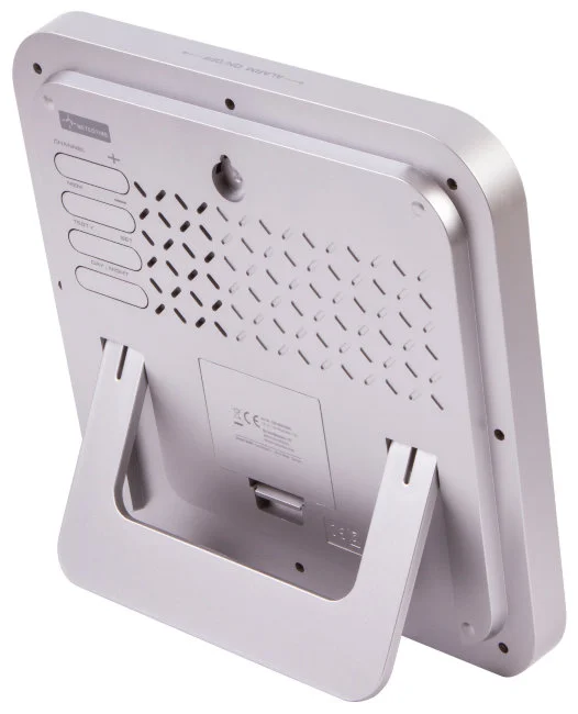 Часы настенные Bresser MyTime Meteotime LCD, белые