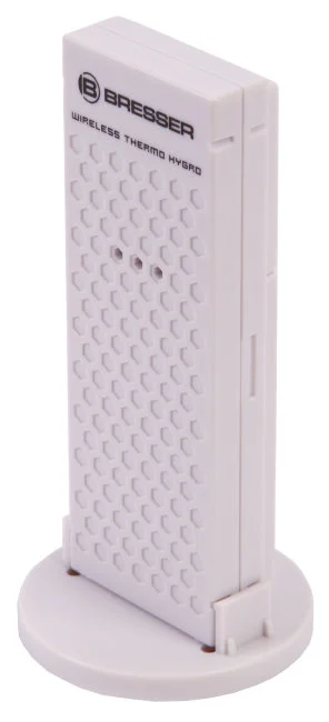 Часы настенные Bresser MyTime Meteotime LCD, белые