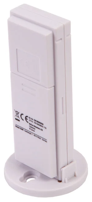 Часы настенные Bresser MyTime Meteotime LCD, белые