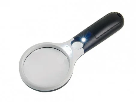 Лупа Veber 6902 (3х, 75мм, 20х, 22мм)