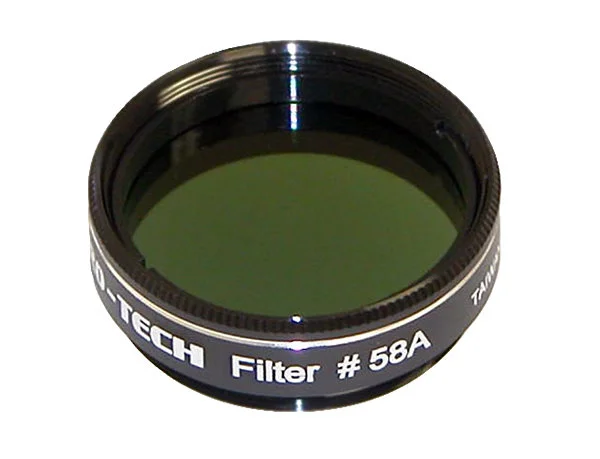 Светофильтр Sky-Watcher № 58, темно-зеленый Светофильтр Sky-Watcher № 58, темно-зеленый