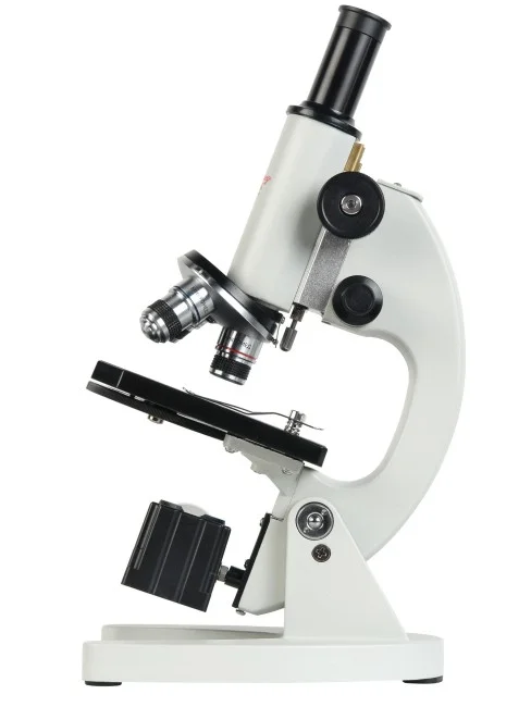 Микроскоп школьный Микромед Эврика 40х-640х (зеркало, LED)