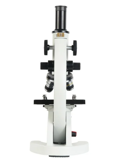 Микроскоп школьный Микромед Эврика 40х-640х (зеркало, LED)