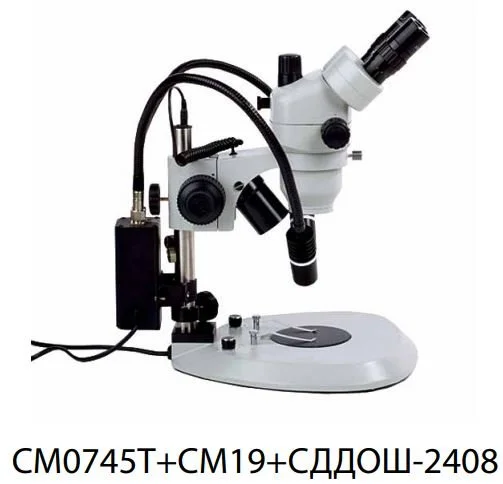 Светодиодный двухжгутовый осветитель с креплением (СДДОШ-2408)