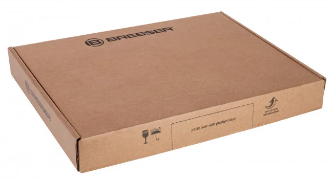 Метеостанция (настенные часы) Bresser MyTime Jumbo LCD, белая