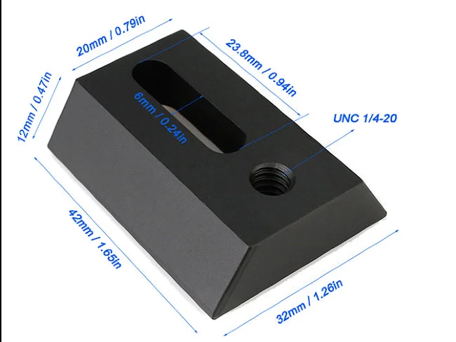 База крепежная SVBONY для искателя, с адаптером