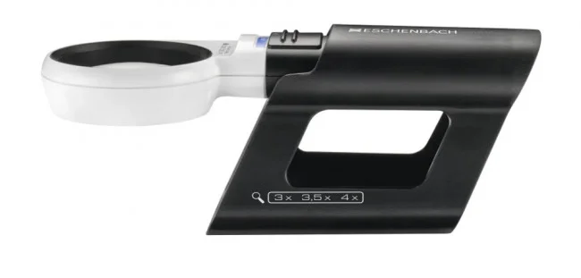 Лупа асферическая Eschenbach mobilux LED, 60 мм, 4.0х Лупа асферическая Eschenbach mobilux LED, 60 мм, 4.0х