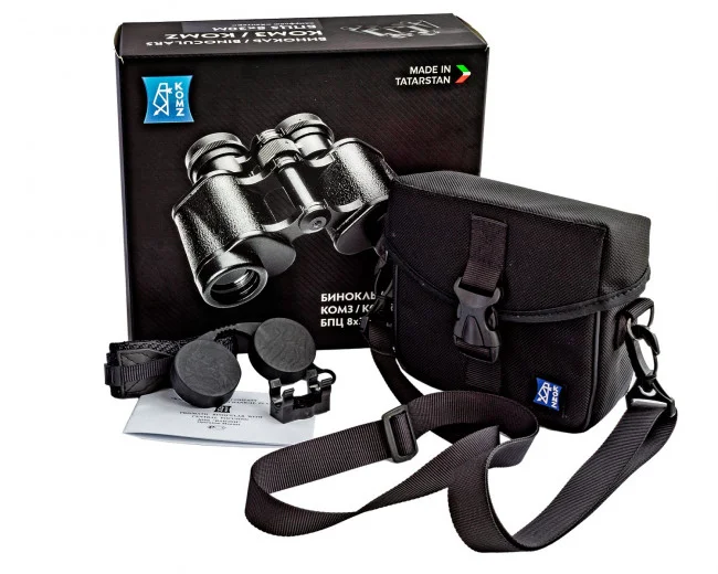 Бинокль КОМЗ БПЦ6 8x30 обрезиненный рубин