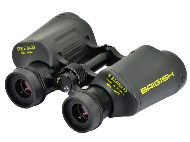 Бинокль КОМЗ БПЦ6 8x30 обрезиненный рубин