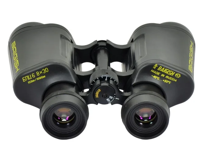 Бинокль КОМЗ БПЦ6 8x30 обрезиненный рубин