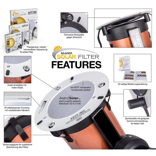 Солнечный фильтр Baader Planetarium ASTF 240 мм