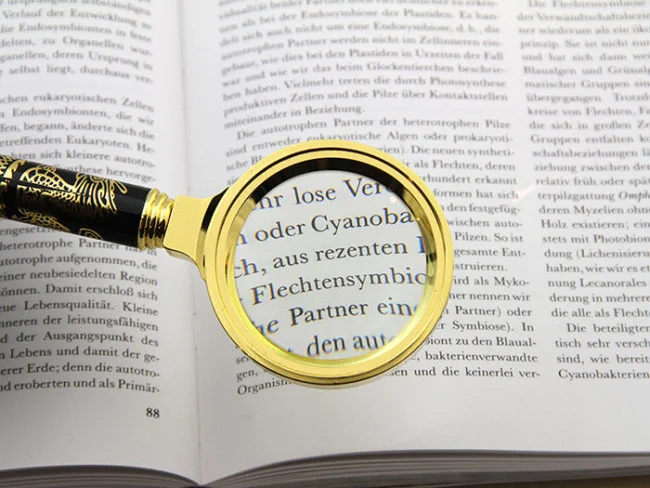 Лупа с ручкой сувенирная Veber L60, 8х, 60 мм