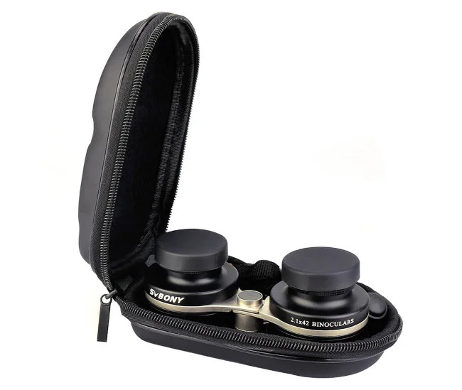 Бинокль сверхширокоугольный SVBONY 2.1x42 Бинокль сверхширокоугольный SVBONY 2.1x42