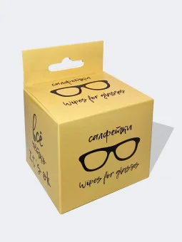 Салфетки чистящие для оптики "Всё чётко"