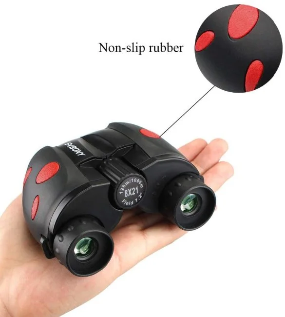 Бинокль детский SVBONY 8x21 Хэллоуин черный