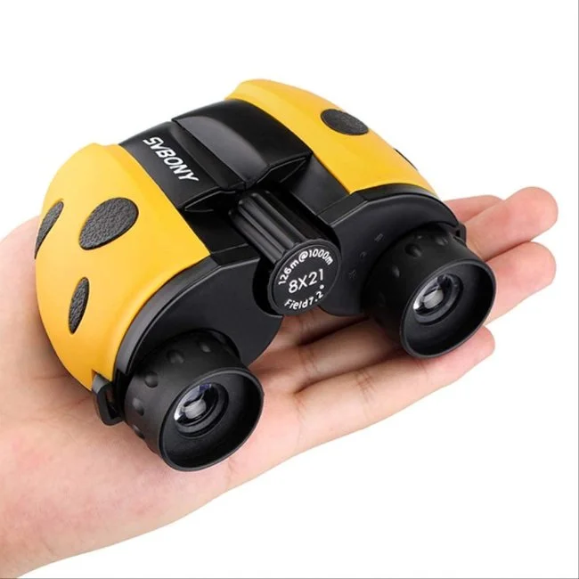 Бинокль детский SVBONY 8x21 Хэллоуин желтый