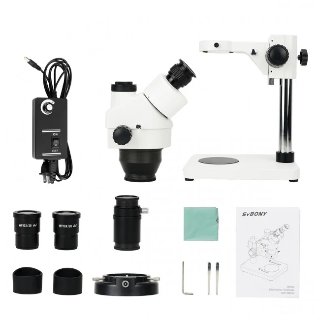 Микроскоп тринокулярный SVBONY SM402 7-45х