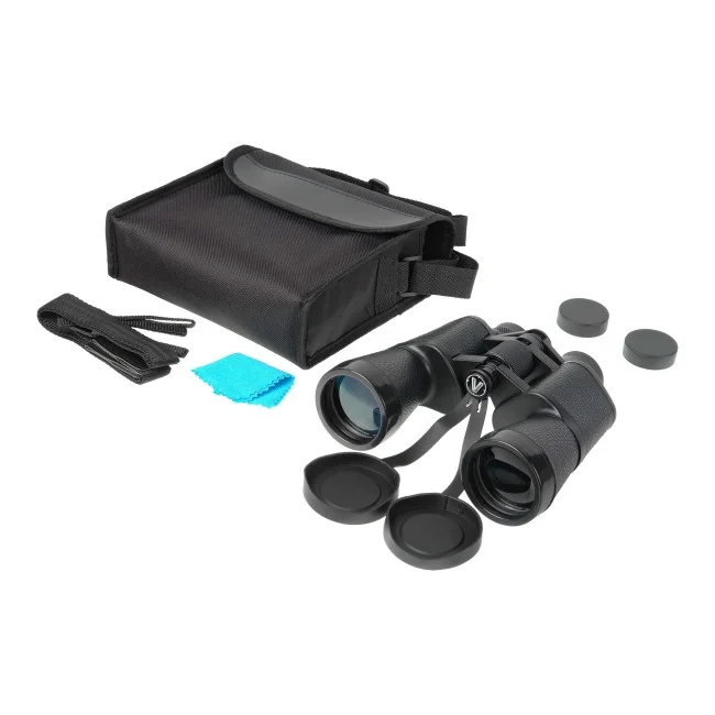 Бинокль Veber Classic БПЦ 16x50 VL черный, кожа