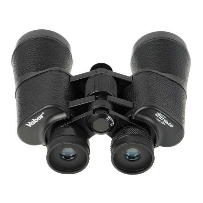 Бинокль Veber Classic БПЦ 16x50 VL черный, кожа
