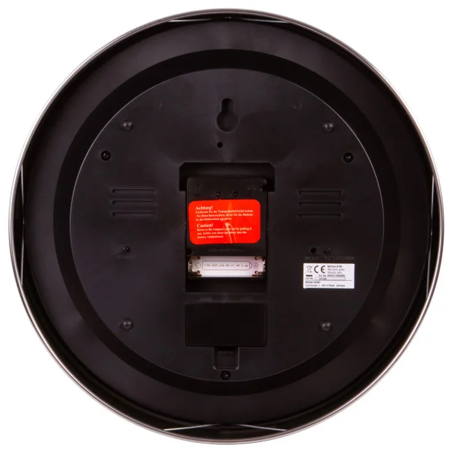 Часы настенные Bresser MyTime io NX Thermo/Hygro, 30 см, красные