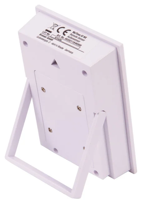 Часы настенные Bresser MyTime io NX Thermo/Hygro, 30 см, красные