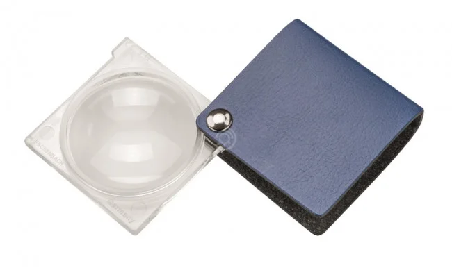 Лупа карманная Eschenbach economy, 45 мм, 3.5х, синяя Лупа карманная Eschenbach economy, 45 мм, 3.5х, синяя