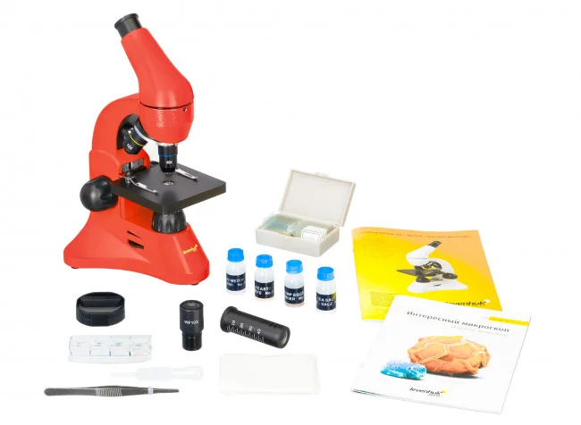 Микроскоп Levenhuk Rainbow 50L Orange\Апельсин