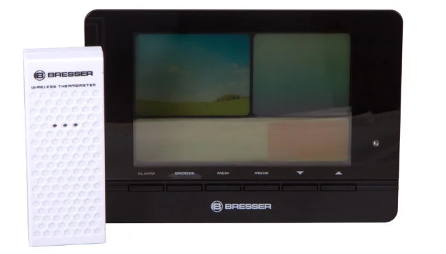 Метеостанция Bresser MeteoTrend Colour с радиоуправлением, черная Метеостанция Bresser MeteoTrend Colour с радиоуправлением, черная
