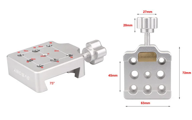 Крепление SVBONY для ласточкина хвоста (среднего размера) Крепление SVBONY для ласточкина хвоста (среднего размера)