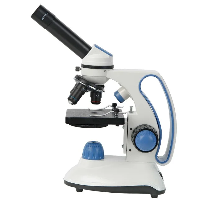 Микроскоп школьный Микромед Эврика Smart 40х-1280х в текстильном кейсе