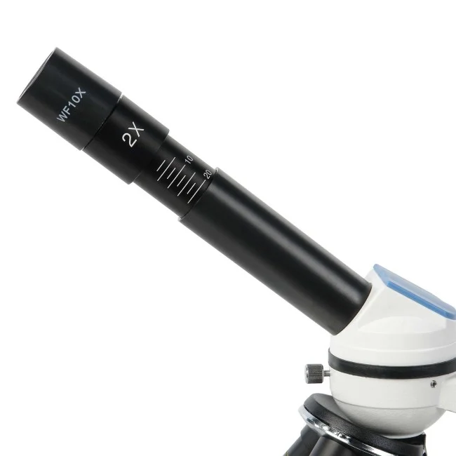 Микроскоп школьный Микромед Эврика Smart 40х-1280х в текстильном кейсе