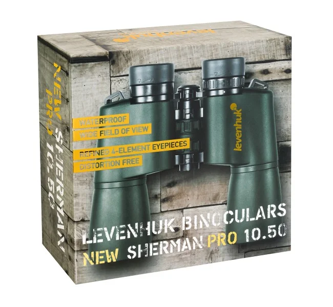 Бинокль Levenhuk New Sherman PRO 10x50