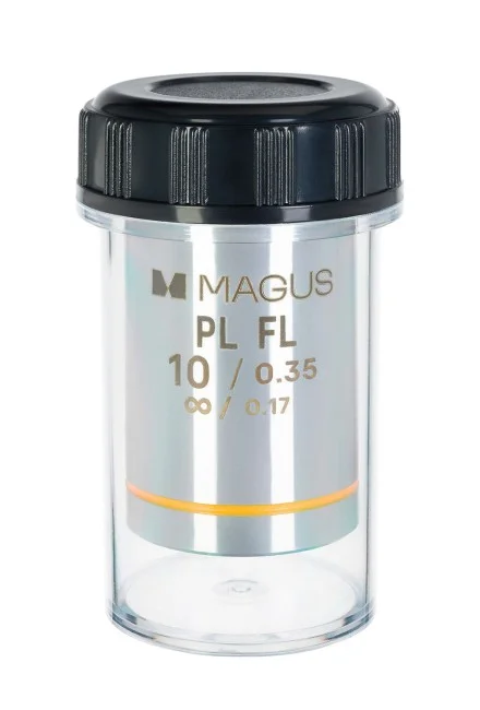 Объектив MAGUS 10PLFL 10х/0,35 Plan FL ∞/0,17
