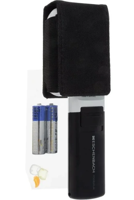 Лупа асферическая Eschenbach mobilux LED, 75х50 мм, 3.5х