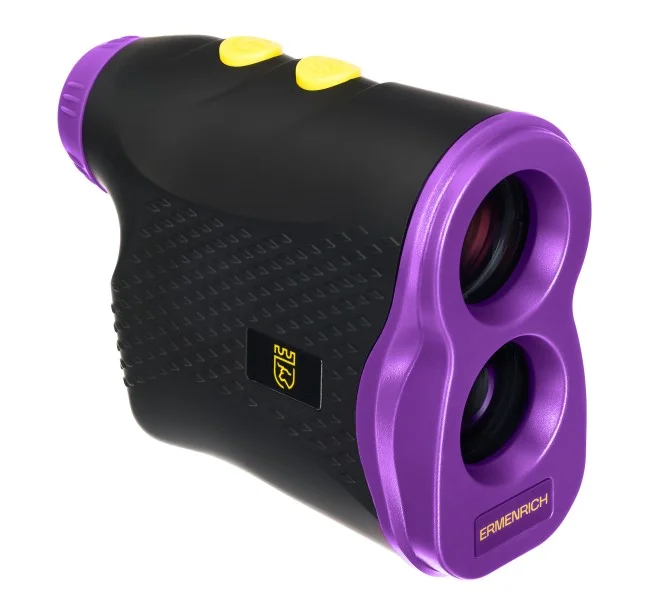 Лазерный строительный дальномер Ermenrich LR1500, фиолетовый