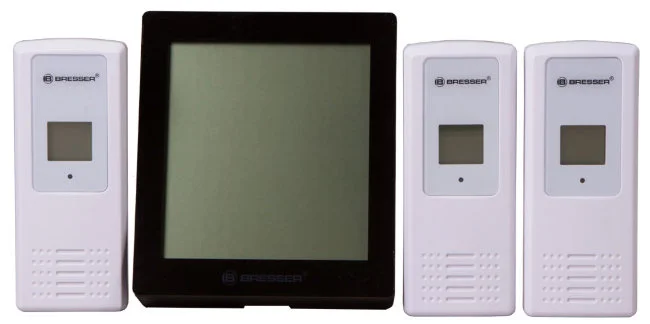 Метеостанция Bresser Temeo Hygro Quadro, черная