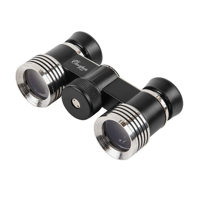 Бинокль Veber БГЦ 3x27 (черный/серебро с фокусировкой) Бинокль Veber БГЦ 3x27 (черный/серебро с фокусировкой)